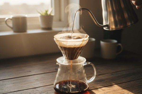 Pourover coffee